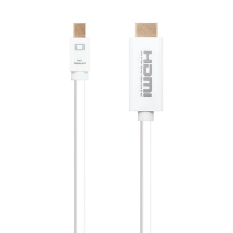 EAN 8433281008571 - Nanocable 10.15.4005 adaptador de cable de vídeo 5 m Mini DisplayPort HDMI tipo A (Estándar) imagen 2