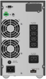 Powerwalker Vfi 3000 Tgb Sistema De Alimentación Ininterrumpida (Ups) Doble Conversión (En Línea) 3000 Va 2700 W 5 Salidas Ac