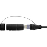 Carrete De Cable Hdmi , Cable Hdmi 2.1 De Aoc, 8k/60hz, Blindado, Negro, 50 M Inline