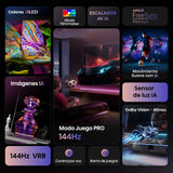 EAN 6942351416212 - Hisense 55E7Q PRO 139,7 cm (55") 4K Ultra HD Smart TV Wifi Negro 330 cd / m² imagen 15