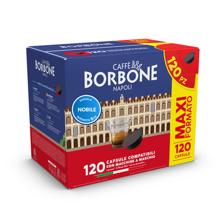 EAN 8034028337239 - Caffè Borbone AMSBLUNOBILE120P bolsita y cápsula de café 120 pieza(s) imagen 1