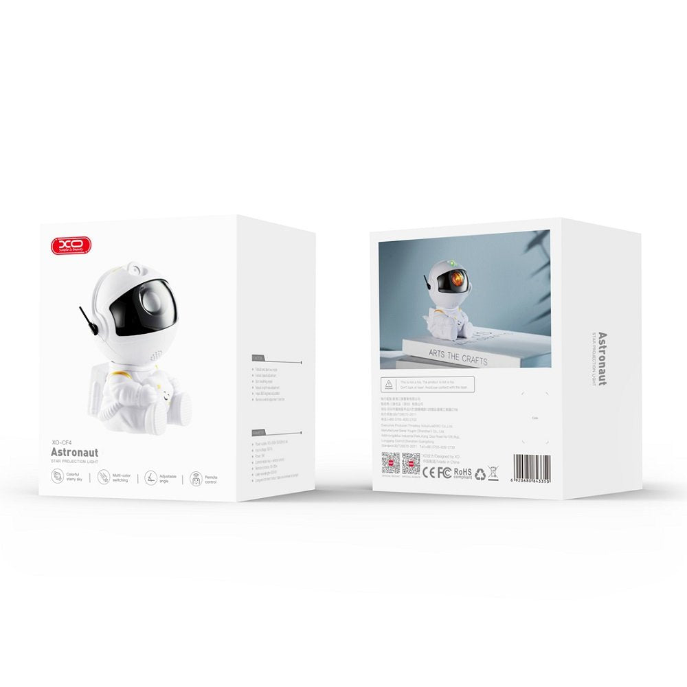 Xo Lampara / Proyector Astronauta Space Cf4 - Colro Blanco