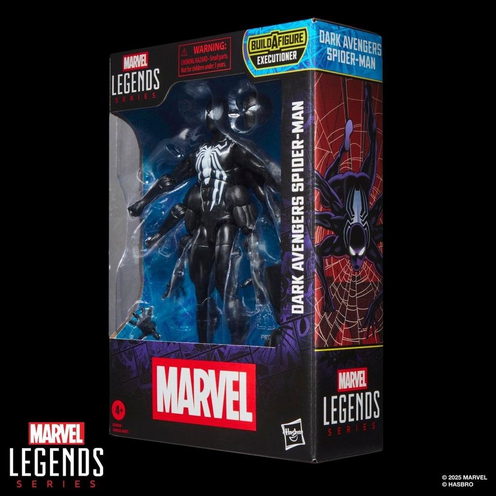 Figura Dark Avengers Spider-Man Marvel Legends Series 15cm