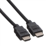 Roline Verde Hdmi High Speed Cable Mit Ethernet, Tpe, Schwarz, 1 M