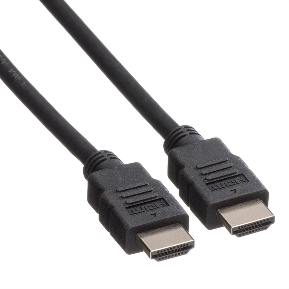 Roline Verde Hdmi High Speed Cable Mit Ethernet, Tpe, Schwarz, 2 M