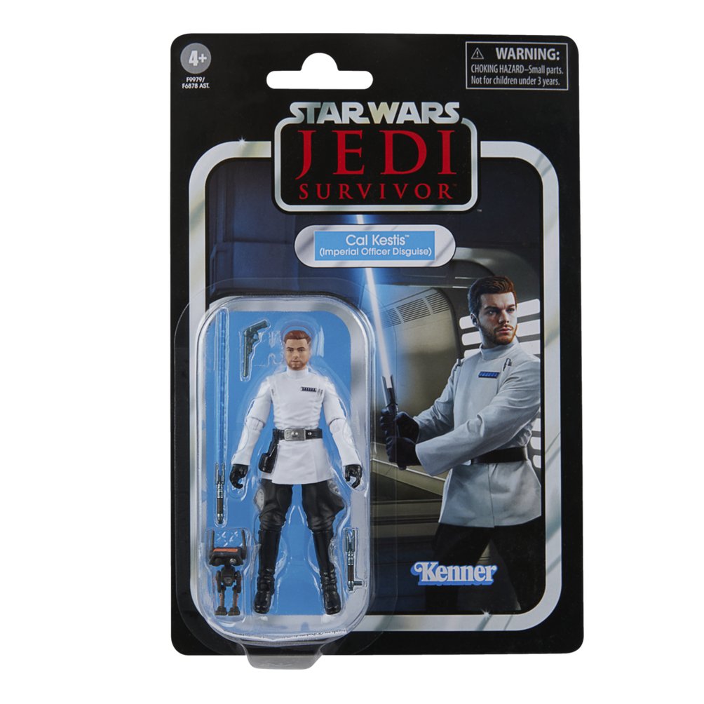Figura Cal Kestis Imperial Officer Disguise Fig. 9,5 Cm Star Wars Jedi Survivor The Vintage Collection