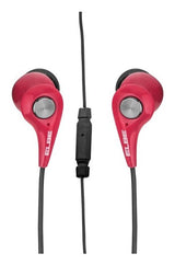 Auriculares Deportivos Elbe Au-107-Mic Con Micrófono Jack 3.5 Rojo Y Negro