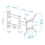 EAN 8433281007130 - TooQ LP2142TNL-B soporte para TV 106,7 cm (42") Negro imagen 13