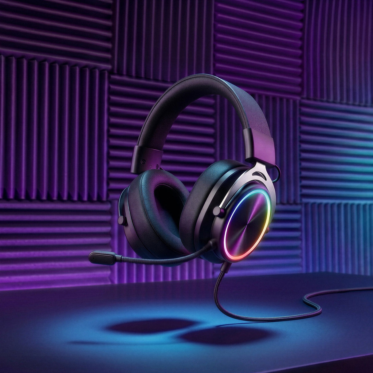Auriculares Gaming Inalámbricos Con Micrófono Mars Gaming Mh-Forge Jack 3.5 Bluetooth Negros