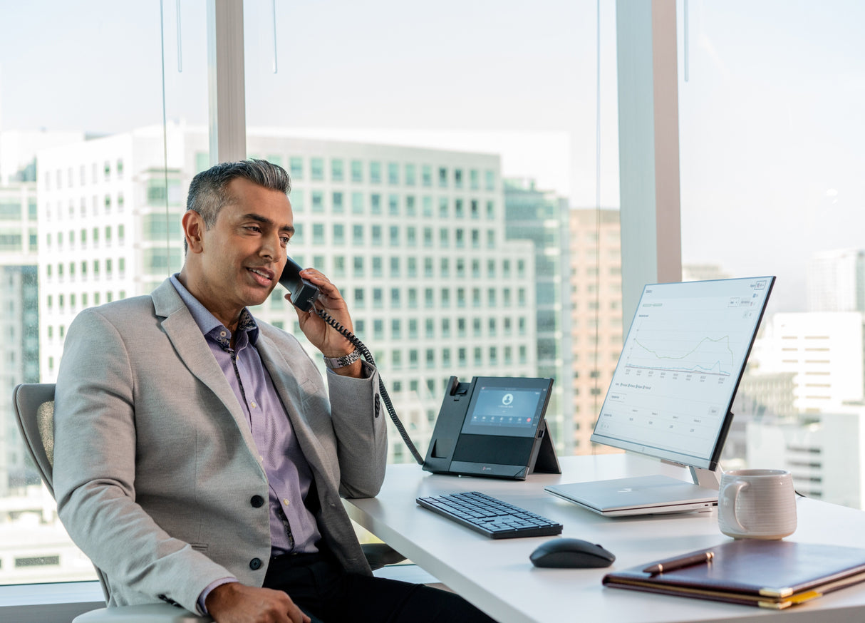 Teléfono Poly Ccx 600  Ip Negro Lcd Wifi