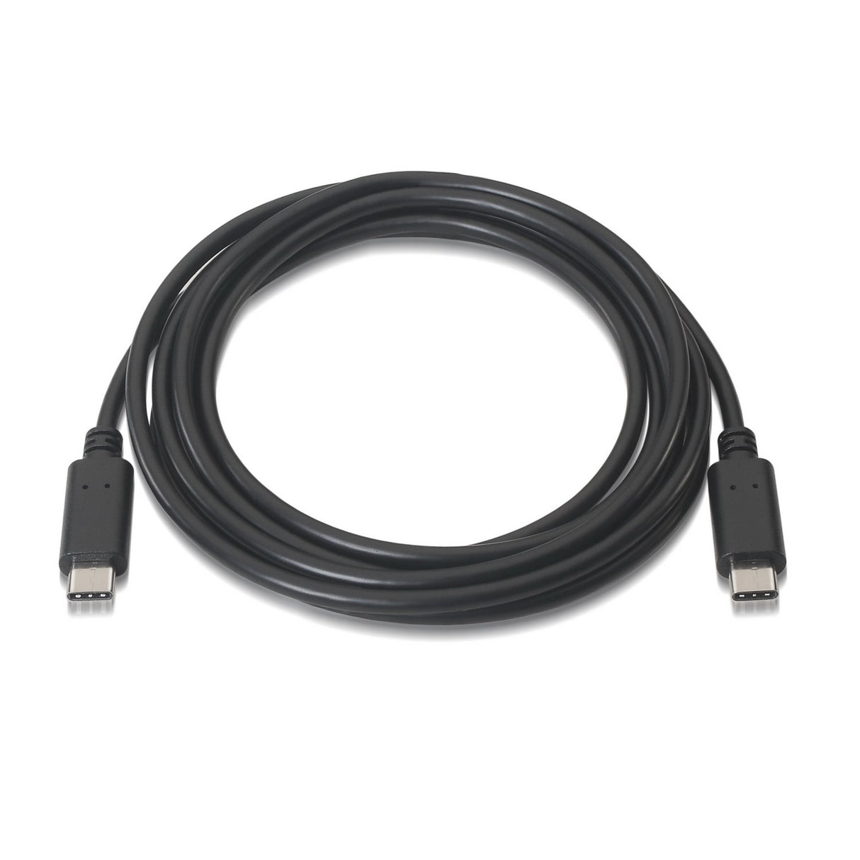 EAN 8436574700541 - AISENS A107-0055 cable USB USB 2.0 0,5 m USB C Negro imagen 2