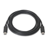 EAN 8436574700541 - AISENS A107-0055 cable USB USB 2.0 0,5 m USB C Negro imagen 2