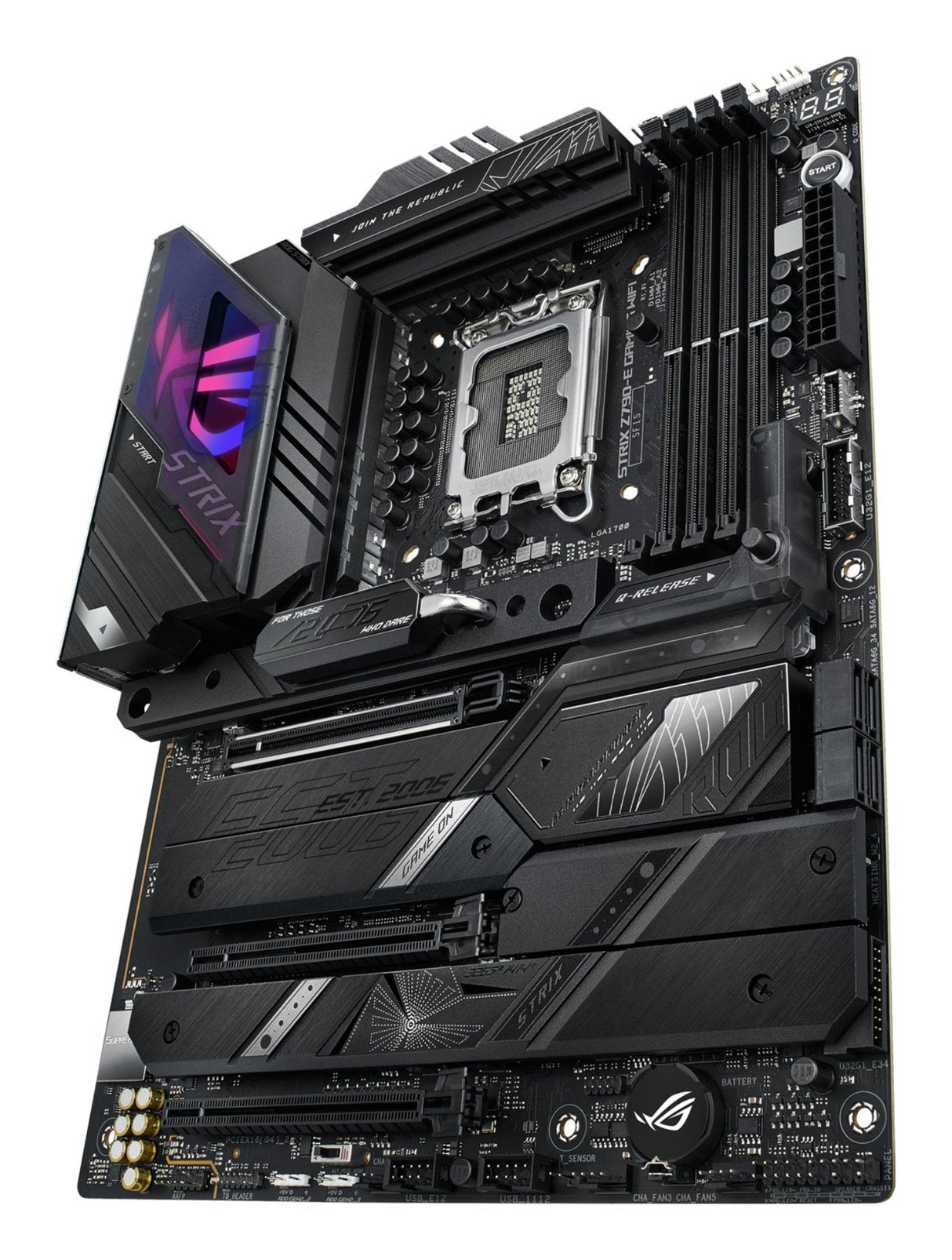 Placa Base Asus 1700 Rog Strix Z790-E Gaming Wifi Atx 4xddr5 4xsata6 7xusb 3.2 Gen2 4xusb 3.2 Gen1