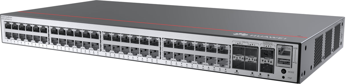 Huawei Switch S5735-L48t4xe-A-V2 (48*Ge Ports, 4*10ge Sfp+ Ports, 2*12ge Stack Ports, Ac Power) + License L-Mlic-S57l (98012040)