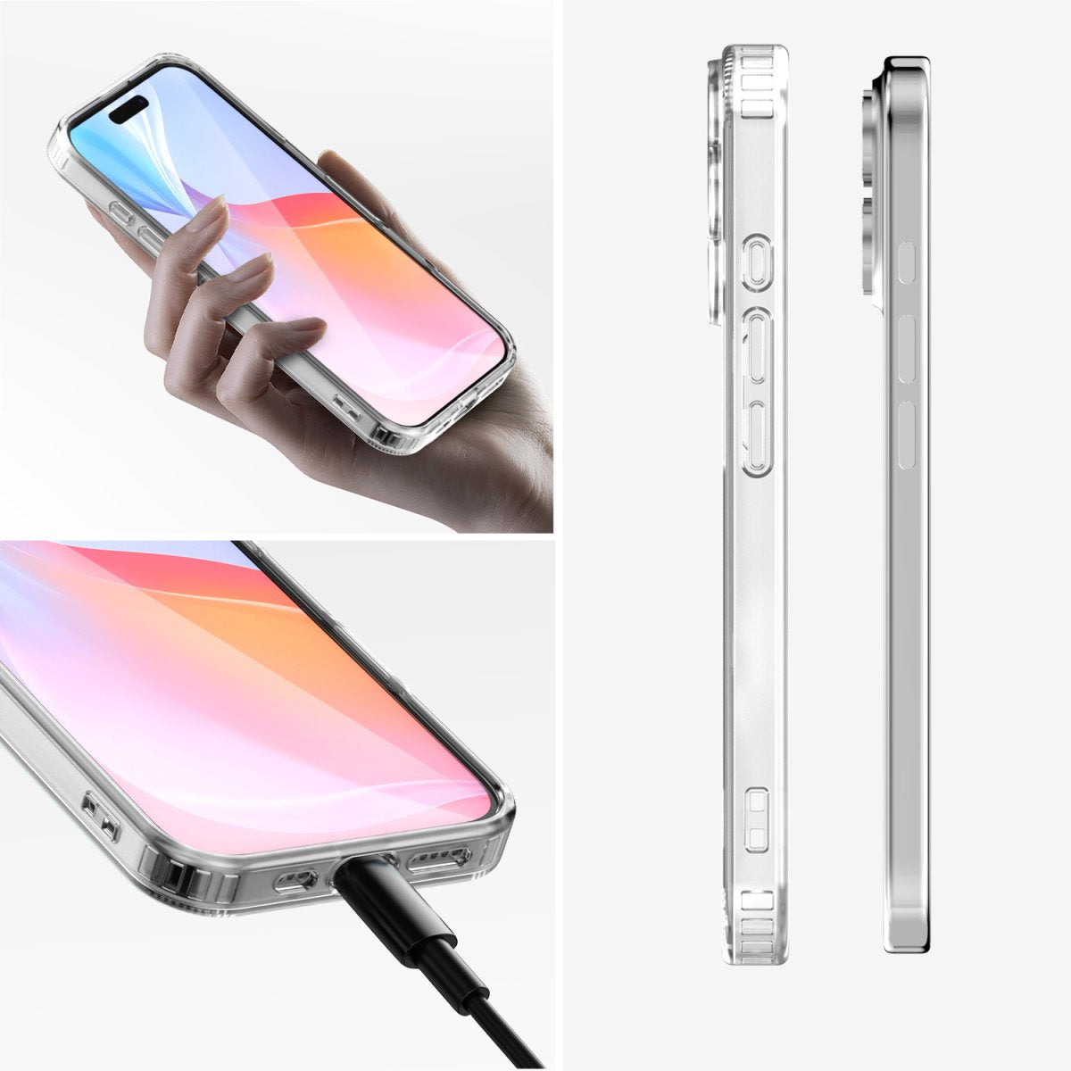 4smarts 360° Premium Protection Set Para Apple Iphone 16 Plus Magsafe-Kompatibel