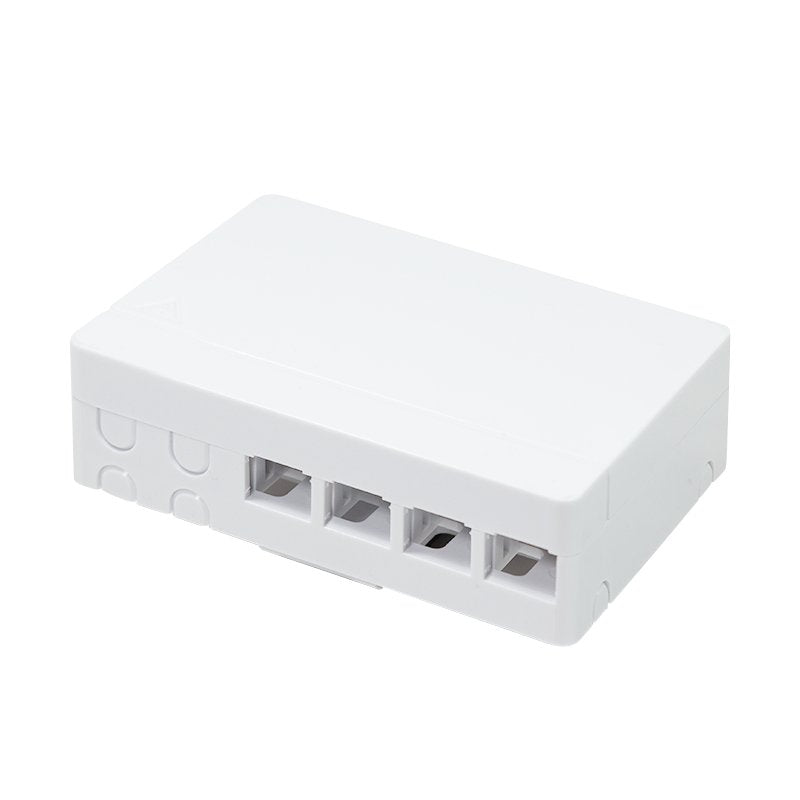 Caja De Conexión Indoor Ftth Para 4 Fibras Sc-S O Lc-D,
