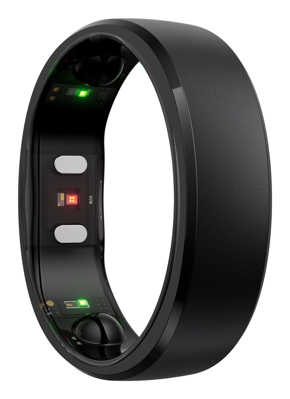 Ringconn Smart Ring Gen2 Für Frauen Und Männer - Schlaf- Und Fitness Tracking Wearable - Herzfrequenz - Matt-Schwarz Grösse 10
