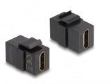 Keystone Modul Hdmi Buchse Zu Hdmi Buchse Schwarz