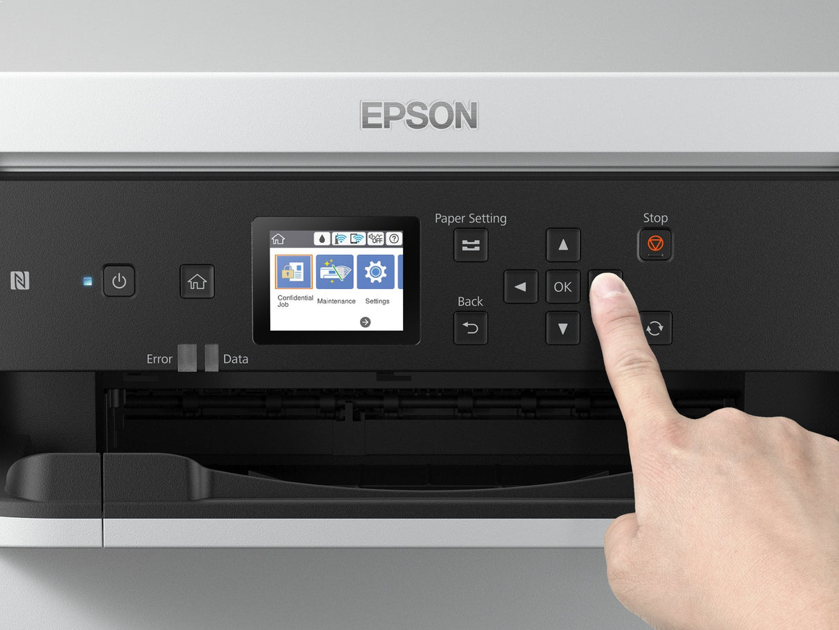 Epson Workforce Pro Wf-M5299dwimpresora Monocromo Chorro De Tinta A4/Legalhasta 34 Ppmcapacidad: 330 Hojasusb 2.0, Gigabit Lan, Wi-Fi(N), Host Usb