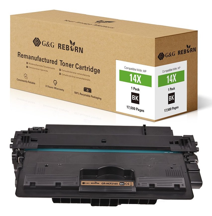 G&G Reborn-Toner Compatible Con Hp 14x / Cf214x