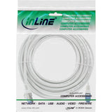 Inline® Patch Cable, Cat.6a, S/Ftp, Tpe (Lszh), Cca, White, 5m