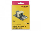 Delock 63918 Adaptador M.2 Key M > Sff-8643 Nvme 2242