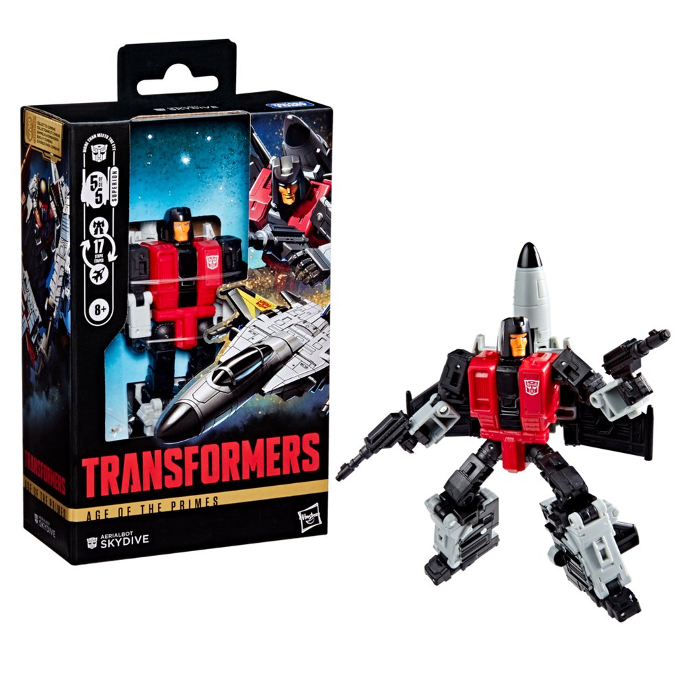 EAN 5010996332950 - Transformers Age of the Primes Aerialbot Skydive imagen 3