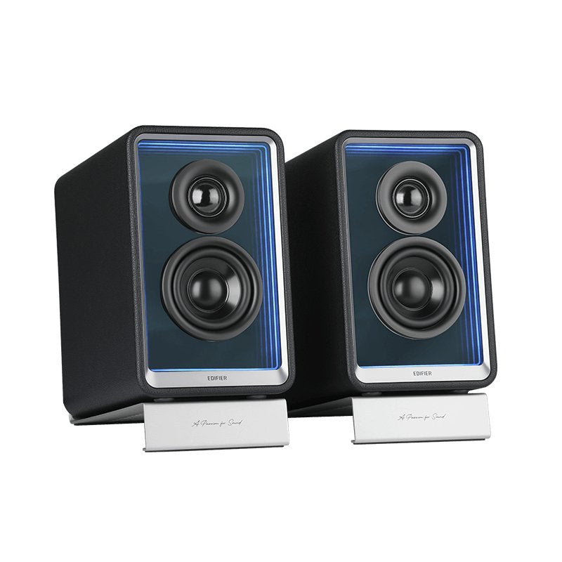 Edifier Qr65 Aktive Design-Lautsprecher, Rgb, 70watt Negro Retail