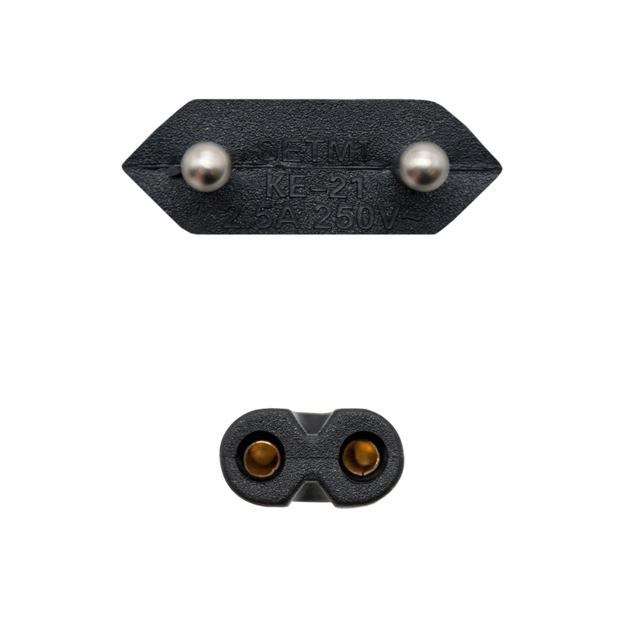 Nanocable Cable De Alimentacion Forma 8 Cee7/16 Macho A C7 Hembra 1.50m - Negro