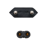 Nanocable Cable De Alimentacion Forma 8 Cee7/16 Macho A C7 Hembra 1.50m - Negro