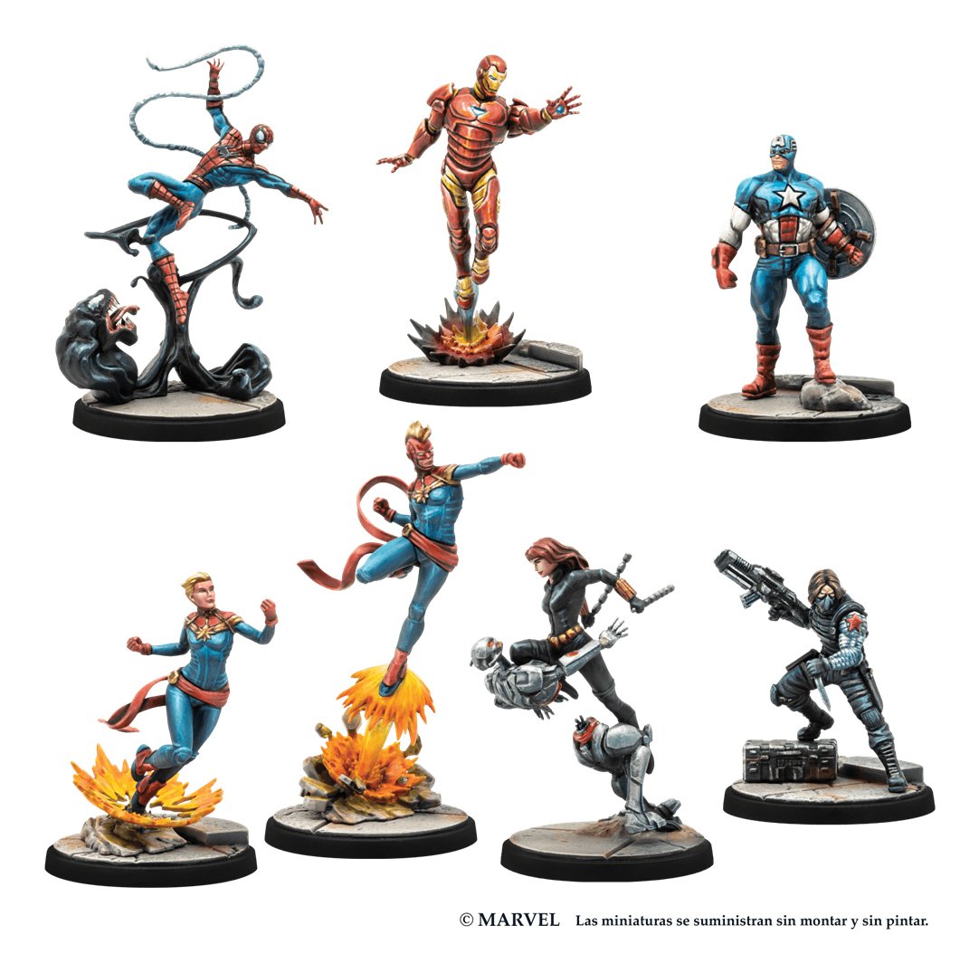 EAN 0841333123901 - Asmodee CP143ES juego de tablero MCP: Marvel Crisis Protocol Caja inicial 45 min Juego de mesa Interpreta imagen 3