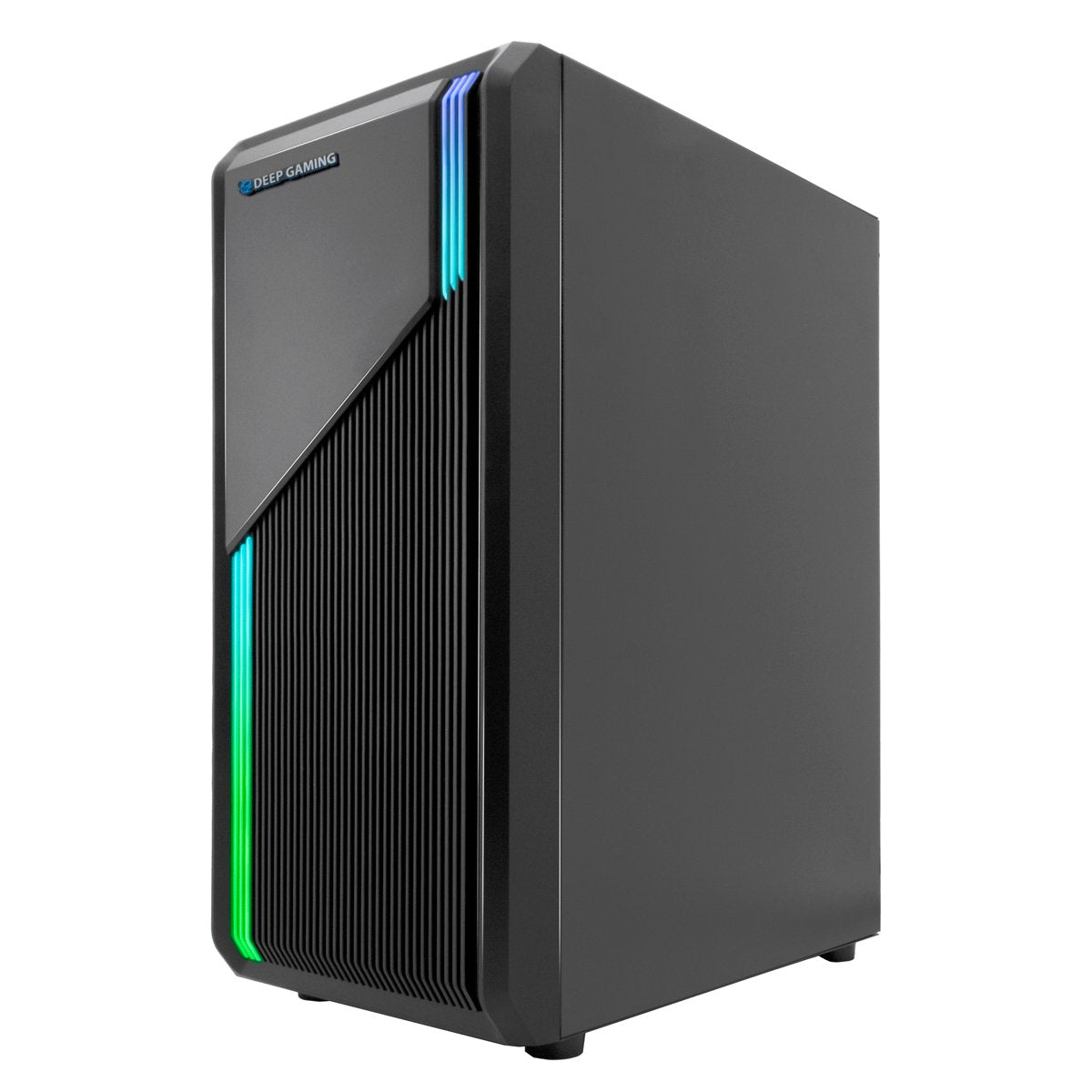 Caja  Atx Deep Gaming A230 Rgb 13 Modos  Usb 3.0 Negra Dg-Cha-A230-0