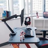 Logilink Bp0091 Soporte De Mesa Para Pantalla Plana 81,3 Cm (32") Abrazadera Negro, Rojo