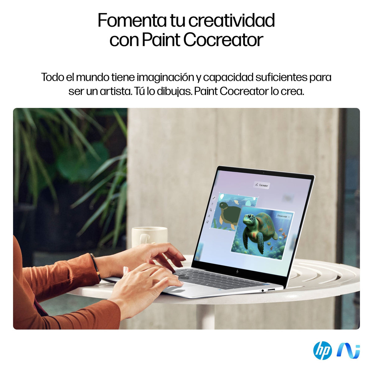 Portátil Hp Omnibook X 14-Fe1004ns Copilot+Pc, Qc Snapdragon X Plus X1p-42-100, 16gb, 512gb Ssd, 14", W11 - Plata