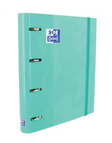 Oxford Carpeta De Anillas 4 X 35mm Europeanbinder C/Recambio 100h A4+ 5x5 Cierre C/Goma C/Surtidos