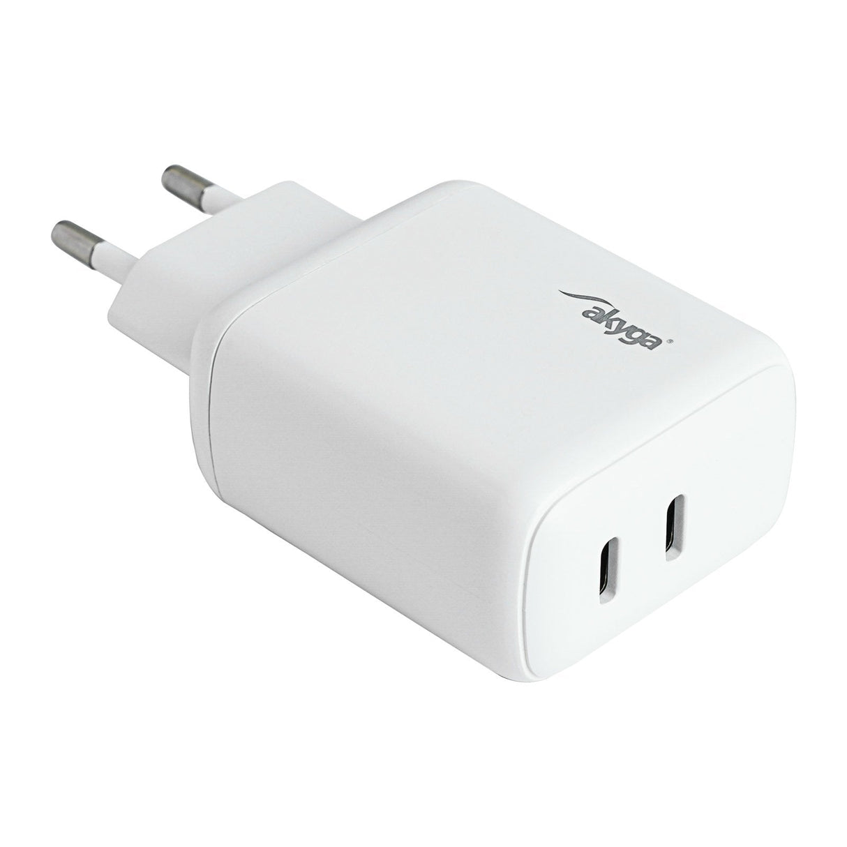 EAN 5901720137784 - Akyga AK-CH-19 cargador de dispositivo móvil Universal Blanco USB Carga rápida Auto imagen 1