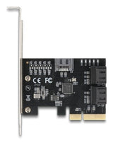 Pci Express X4 Karte Zu 5 Port Sata Kontroller - Low Profile Formfaktor