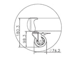 EAN 7350073734627 - Multibrackets 4627 soporte para TV 2,03 m (80") Negro imagen 25