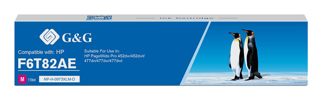 G&G Tintencartucho Compatible Hp 973x F6t82ae Xl-Magenta