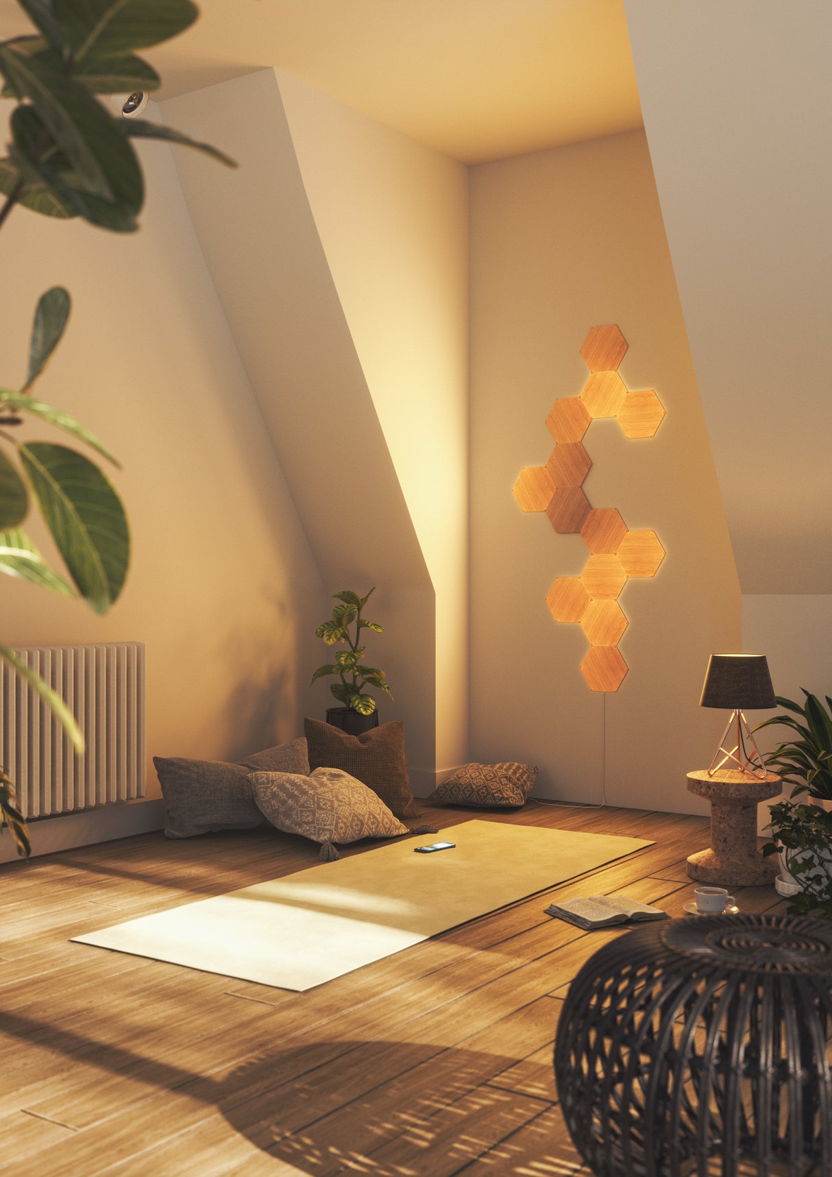 Panel Led Nanoleaf Elements Hexagons Starterkit 13pk