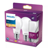 Bombilla Estandard Led E27 10,5 W 1521 Lm 2700 K Luz Calida, 2 Uds