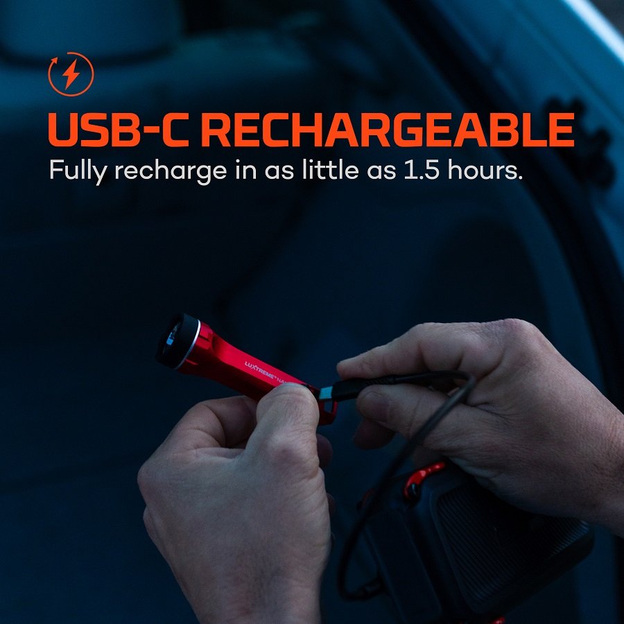 Luxtreme Nano, Linterna Led Largo Alcance Compacta