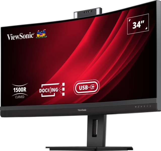 Monitor Viewsonic  34"  Vg3457cv Led3440 X 1440 Pixeles Ultrawide Quad Hd Negro