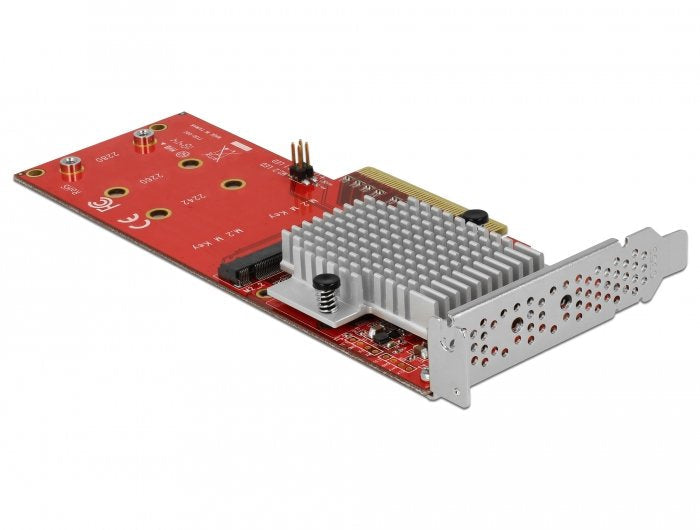 Delock 90305 Tarjeta Y Adaptador De Interfaz Interno M.2 Pcie, M.2, Perfil Bajo, Pcie 3.0, Asmedia Asm2824, 32 Gbit/S