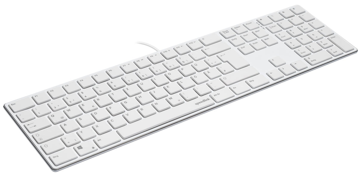 EAN 4027301255379 - SPEEDLINK SL-640010 teclado Oficina USB Alemán Blanco imagen 2