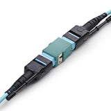 Acoplador De Fibra  Ptica Mpo/Mtp Om3/Om4 Multimodo
