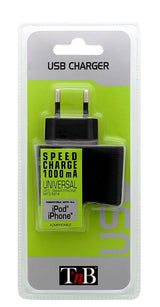 Cargador De Red Usb 1a