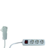 Rev 0012326114 Base Múltiple 2 M 3 Salidas Ac Interior Blanco