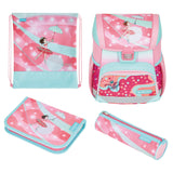 EAN 4008110344997 - Herlitz Loop Plus Ballet Love juego de mochila escolar Chica Poliéster Azul, Rosa imagen 1