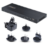 4-Port Hdmi Splitter - 4k 60hz Perp Built-In Scaler